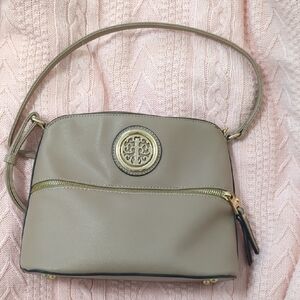 Elegant Beige Crossbody Bag